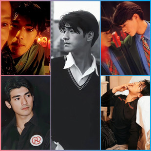 金城武海报周边影视明星奶茶店饭店宿舍餐厅装饰壁画防水可定制