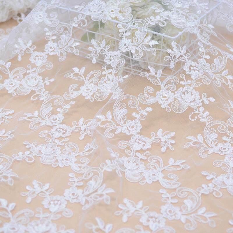 无弹整幅车骨蕾丝diy服装面料精美婚纱面料lacefabric,居家布艺,花边,淘宝优惠券,粉丝福利购,淘宝优惠卷