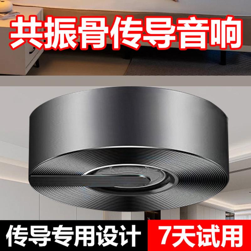 共振骨传导蓝牙音响重低音无线小型车载低音炮卧室户外大功率音箱