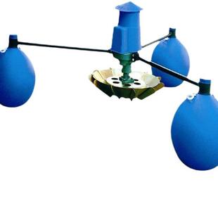 304不锈钢浮球塘叶轮式 1.5千瓦3千瓦虾养殖叶轮增氧机 曝气机