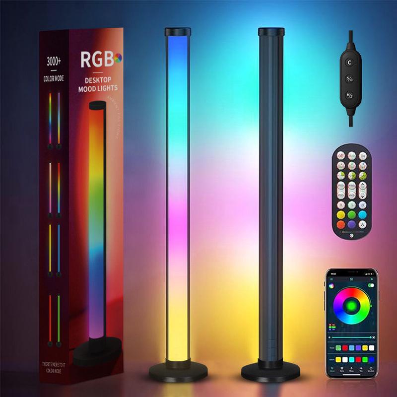 led桌面氛围灯电竞拾音灯声控灯客厅卧室装饰夜灯台灯小夜灯rgb