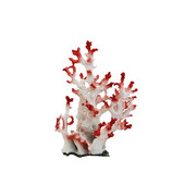 水族箱粉色珊瑚小丑鱼缸造景树脂工艺品仿真装 饰摆件鹿角珊瑚礁