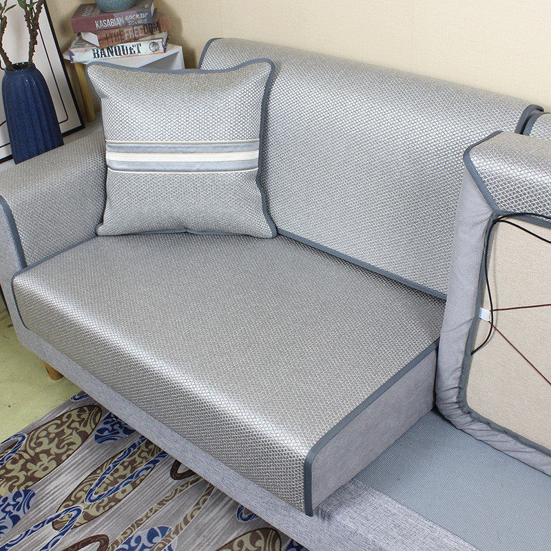 沙发凉席坐垫套罩笠夏季款夏天冰丝藤席全包防滑定制尺寸新款2024,居家布艺,沙发垫,淘宝优惠券,粉丝福利购,淘宝优惠卷