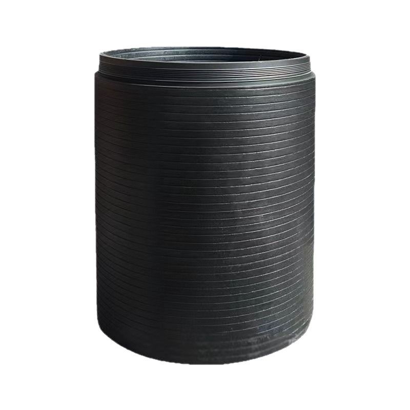 hdpe顶自pe顶管置换管pe柔性密封拉管锁接口聚乙烯缠绕实壁排水管