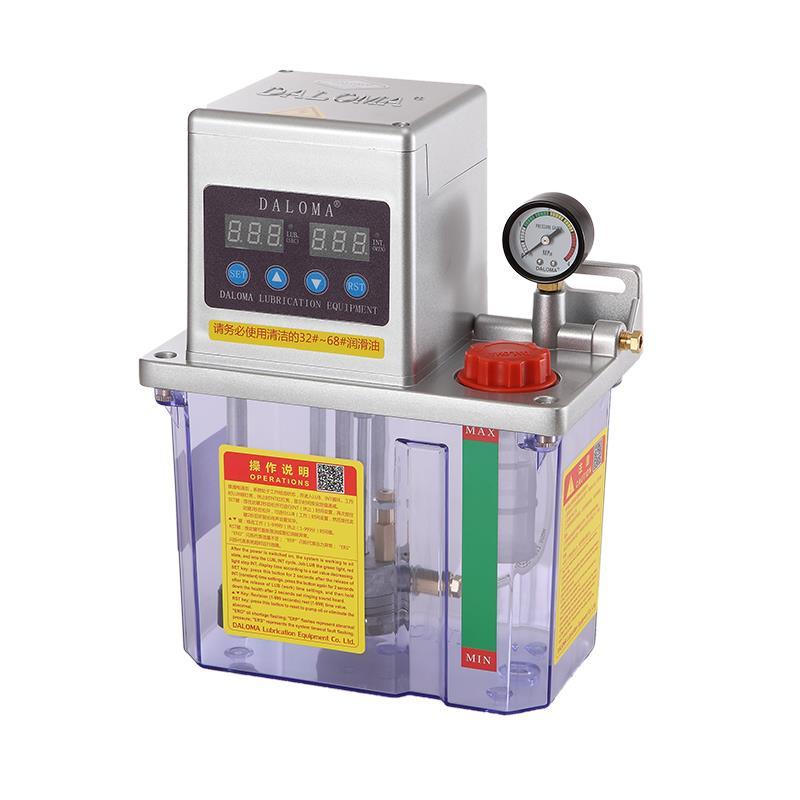 大龙马电动润滑泵YS-2232-210X 2升双显润滑泵注油器打油机带压力