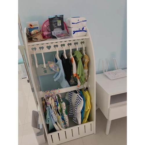 现货新款宠物衣柜挂猫咪衣服小狗纳可收置物架宠物猫咪展示衣架