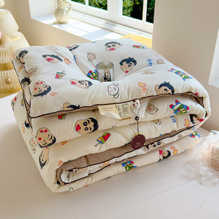 205新款 通用批发 柔双层空调春秋被纱被子被芯学生宿舍春秋四季