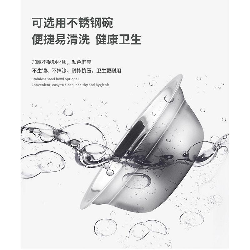 宠物泡泡球形自动续水猫咪碗饮水器双碗喝水狗盆不湿嘴狗碗