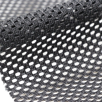 凯夫拉防火网格布耐高温黑色网眼布 芳纶黑色网眼布消防头罩阻燃