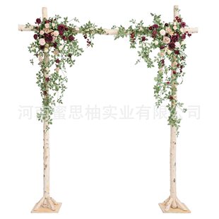 拱门花藤仿真花人造玫瑰假花户外批发婚礼布置装饰花架