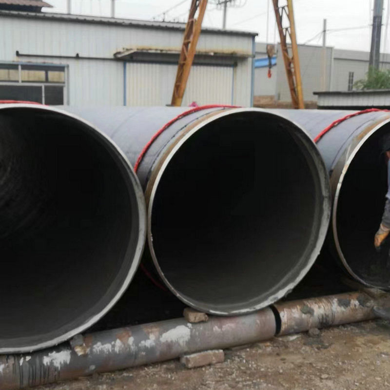 碳钢防腐钢管 给排水预制三油两布钢管直埋式大口径3pe防腐钢管