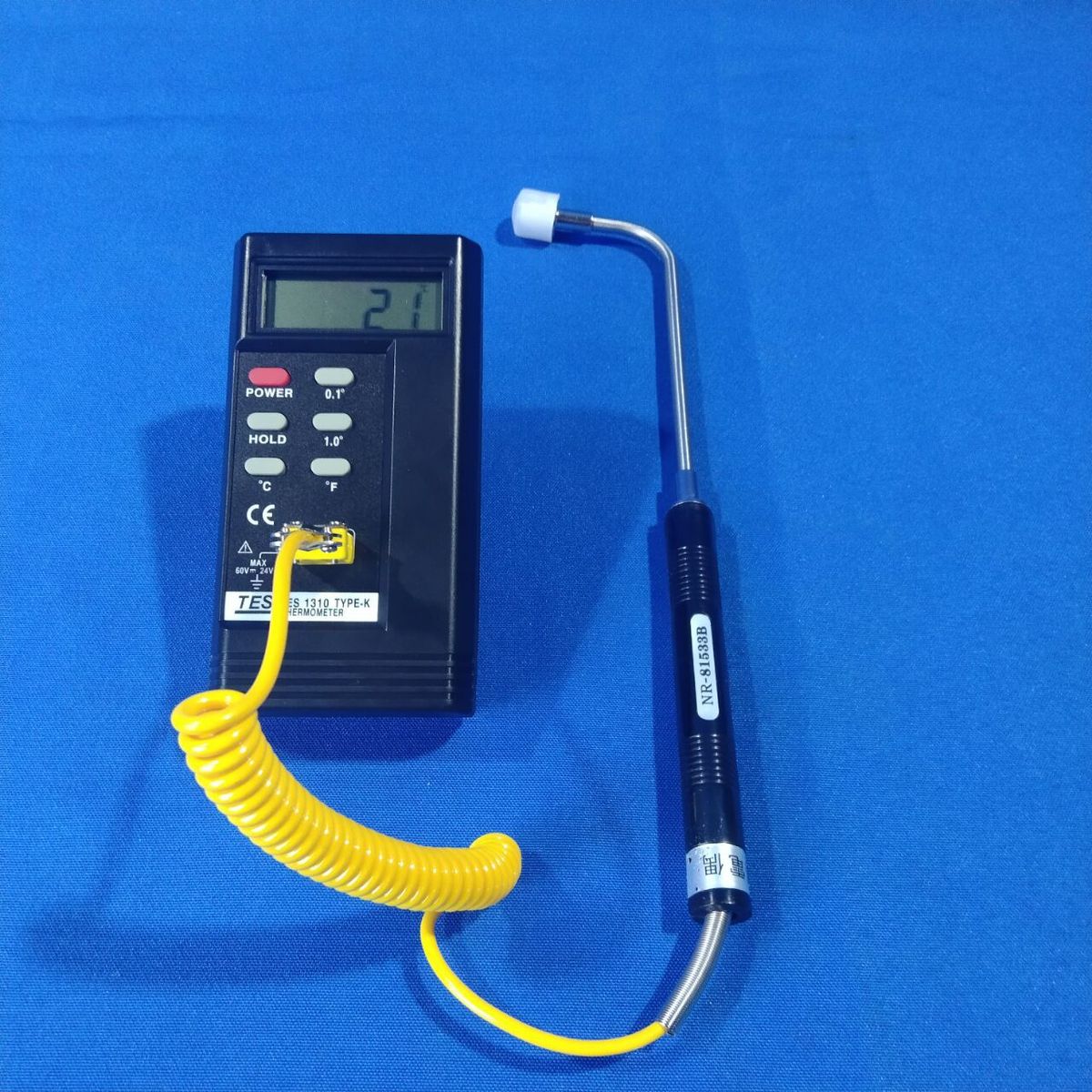 高精度K型表面温度测温仪 TES-1310模具温度测量仪