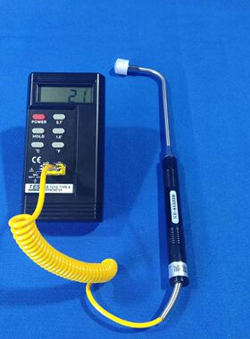 高精度K型表面温度测温仪 TES-1310模具温度测量仪