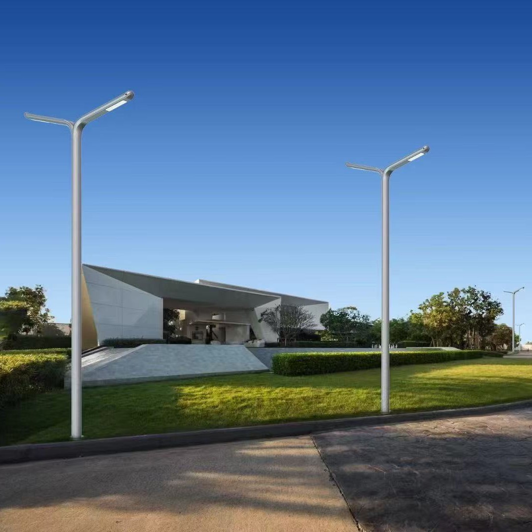 户外led市政道路路灯杆防雨金属电镀市电路高杆灯照明路灯定制