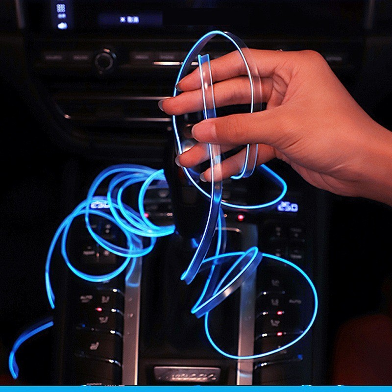 汽车氛围灯改装车内饰led灯条usb冷光线气氛灯带装饰车载免接线