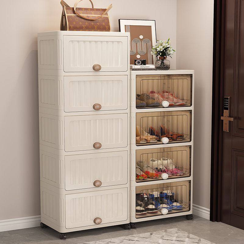 加厚防尘鞋柜入户翻盖加固收纳柜大容量出租屋宿舍门口靠墙鞋架柜,收纳整理,鞋子收纳架,淘宝优惠券,粉丝福利购,淘宝优惠卷