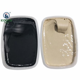 膏状硬化胶高比重电机马达环氧胶泥黑色电机动平衡泥转子绕