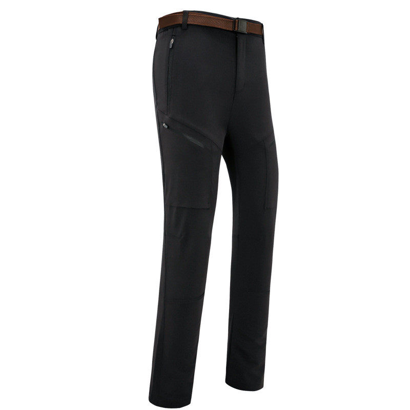 秋冬户外软壳情侣冲锋保暖裤男冲锋裤防水裤女男登山防风批发代发