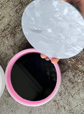 直径5英寸厚度10mm多晶硅圆饼7N硅圆棒半导体双面镜面抛光硅圆片