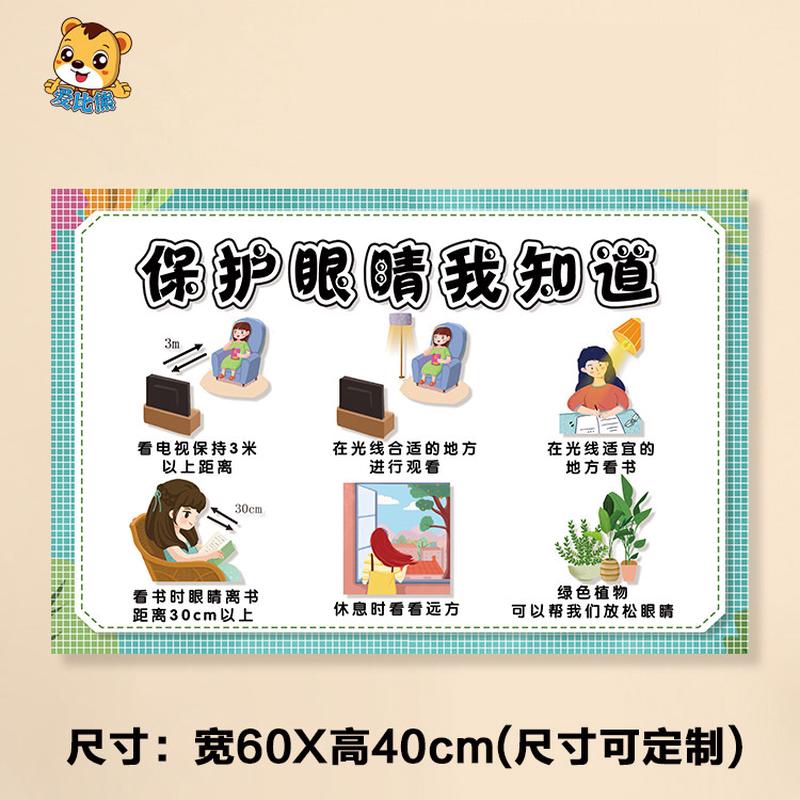 幼儿园生活自理眼睛主题墙布置保护眼睛预防近视眼睛的用处好习惯