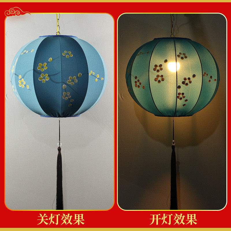 圆形灯笼创意新中式古风吊灯餐厅火锅店茶楼手绘装饰弹力布灯笼,节庆用品/礼品,灯笼,淘宝优惠券,粉丝福利购,淘宝优惠卷