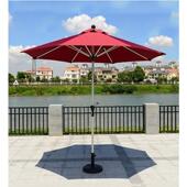 户外遮阳伞庭院花园酒店太阳伞餐饮店咖啡厅铝合金中柱伞沙滩伞