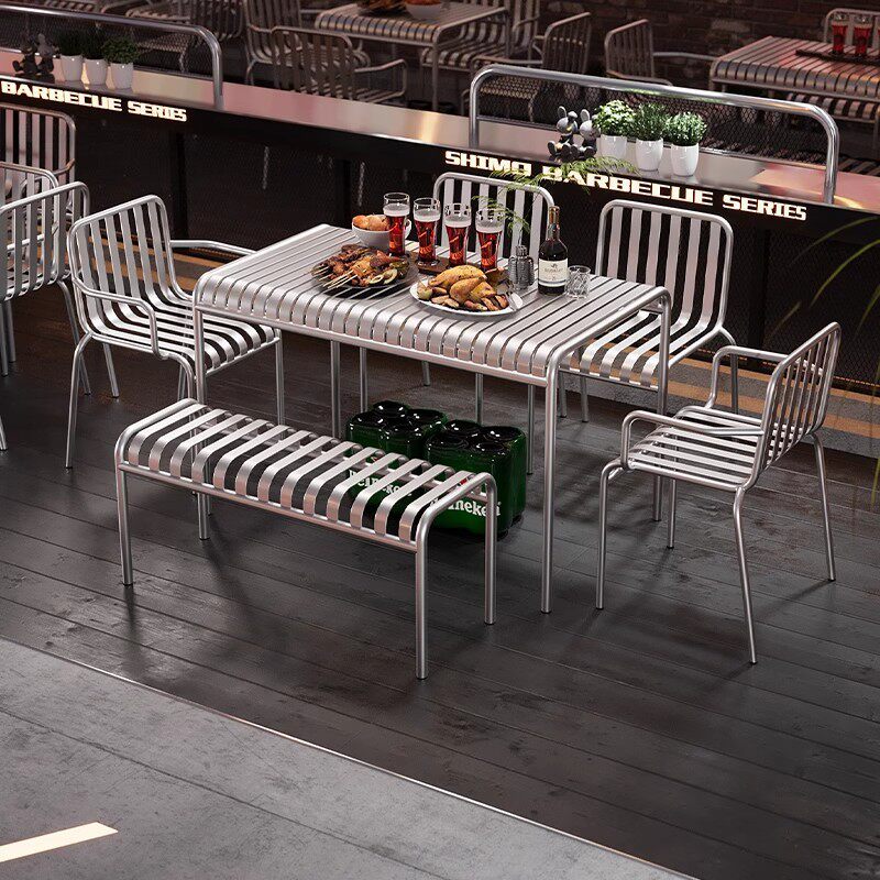 工业风户外休闲区桌椅奶茶店咖啡厅创意布置庭院阳台铁艺桌椅组合,住宅家具,桌椅套件,淘宝优惠券,粉丝福利购,淘宝优惠卷