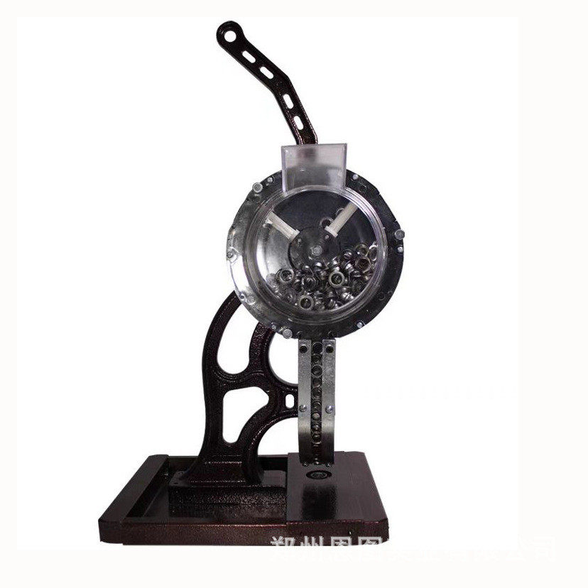 半自动打扣机喷绘灯箱布压眼机写真展架篷布刮机刀打眼布扣眼机