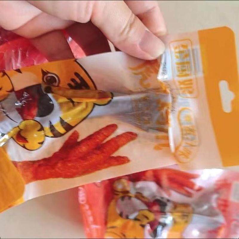 现货金厨娘虎皮凤爪网红独立包装卤香鸡爪散装香辣鸡脚卤味小零食
