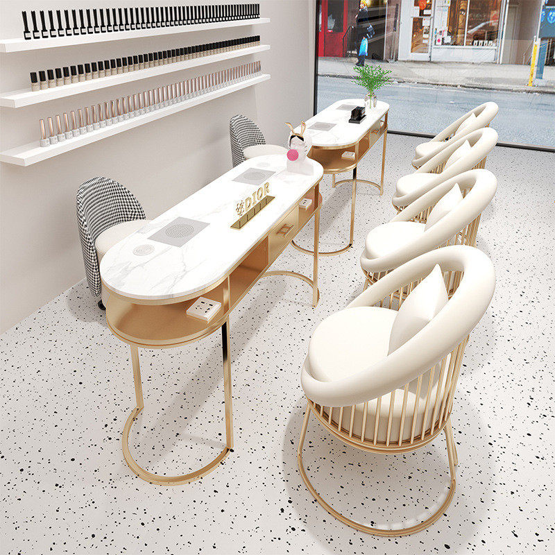 中闽芸尚大功率吸尘器美甲桌椅套装单双三人美甲台全套岩板修甲,商业/办公家具,美甲台,淘宝优惠券,粉丝福利购,淘宝优惠卷