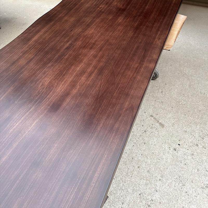 实木桌面板榆木吧台板原飘窗板搁板白蜡木板材樱桃木书桌木桌台面