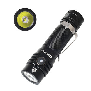 Sofirn SC18 索菲恩手电筒小型户外露营1800lm18650便携直充透镜
