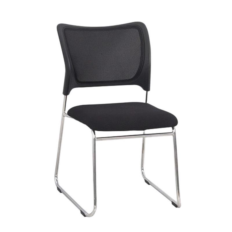 办公室弓形椅家用透气电脑椅子员工网布座椅培训椅会议室靠背网椅