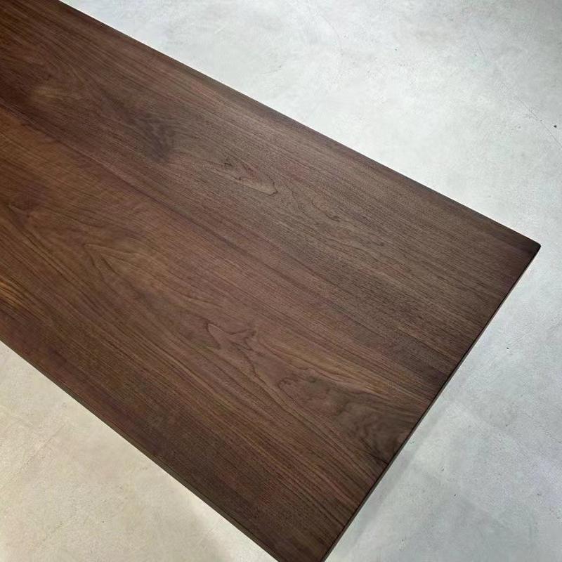 北美黑胡桃木板批餐桌茶几桌面板实木桌板置物架吧台实木板大板