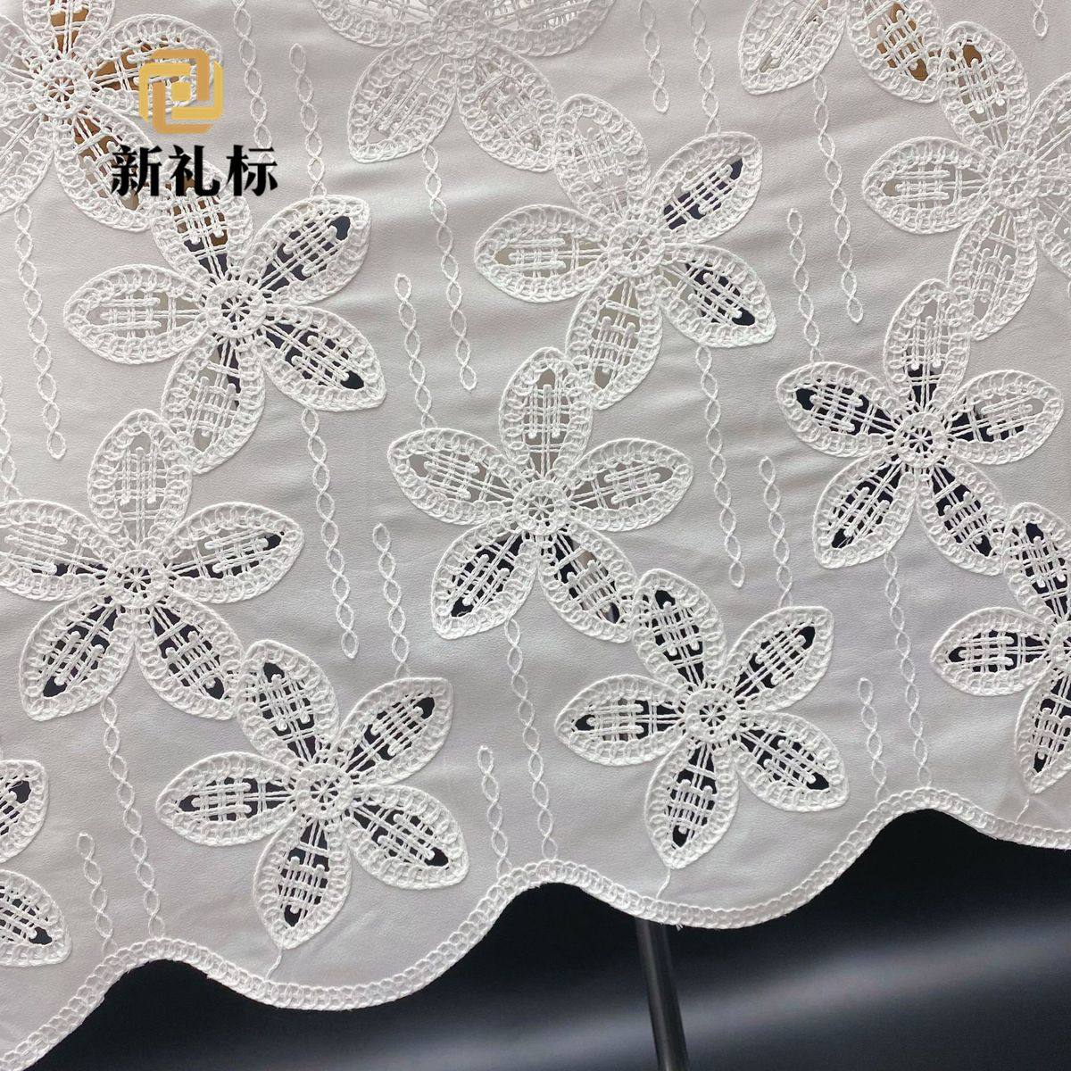新款雪纺布水溶花边时尚面料连衣裙服装服饰桌布配饰满幅花边,居家布艺,花边,淘宝优惠券,粉丝福利购,淘宝优惠卷