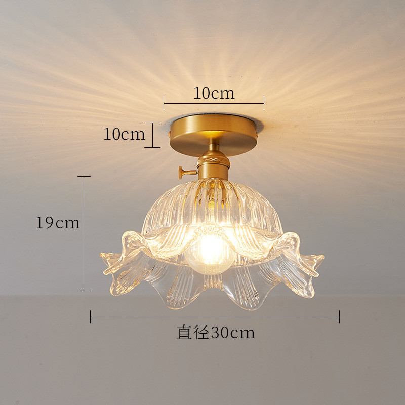 主卧室灯入户灯玄关走廊过道灯阳台灯法式复古日式房间吸顶灯吊灯