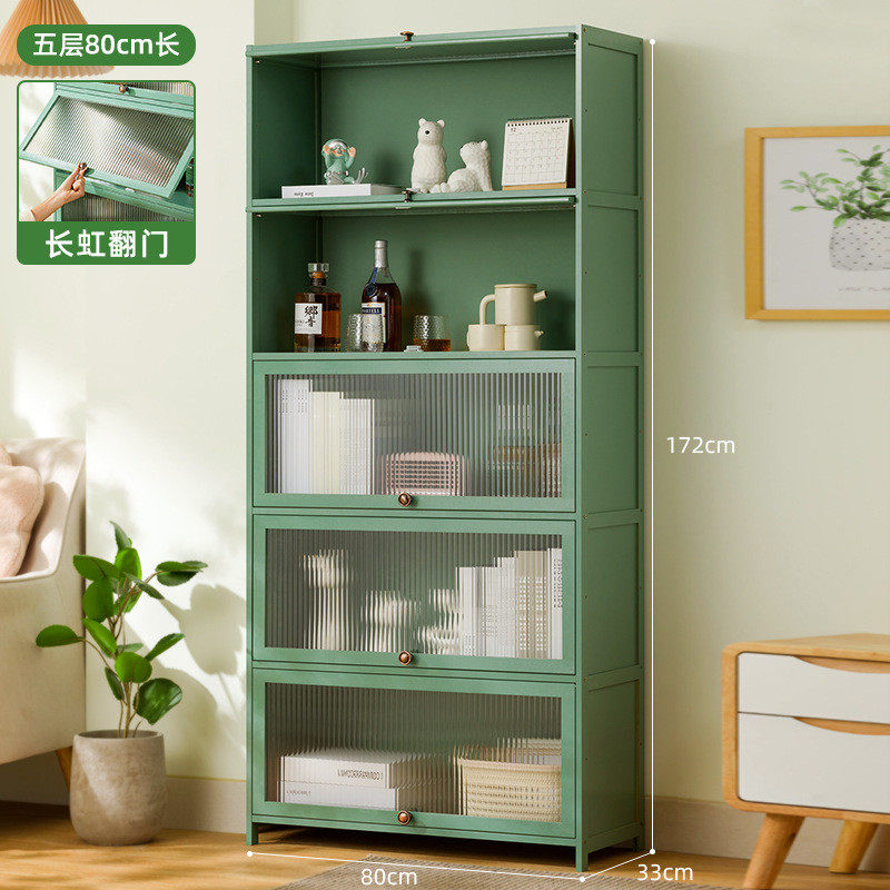 家庭收纳柜子多层带柜门储物柜落地置物柜简易置物架收纳好帮手,收纳整理,鞋柜,淘宝优惠券,粉丝福利购,淘宝优惠卷