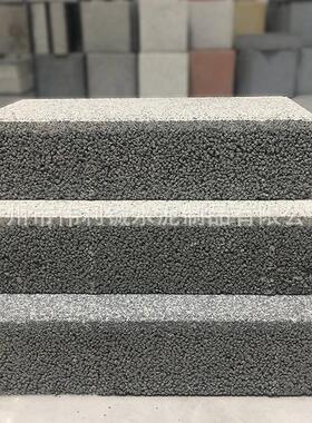 热销透水pc砖公园人行道路面广场砖防滑耐磨耐腐蚀灰色款透水砖