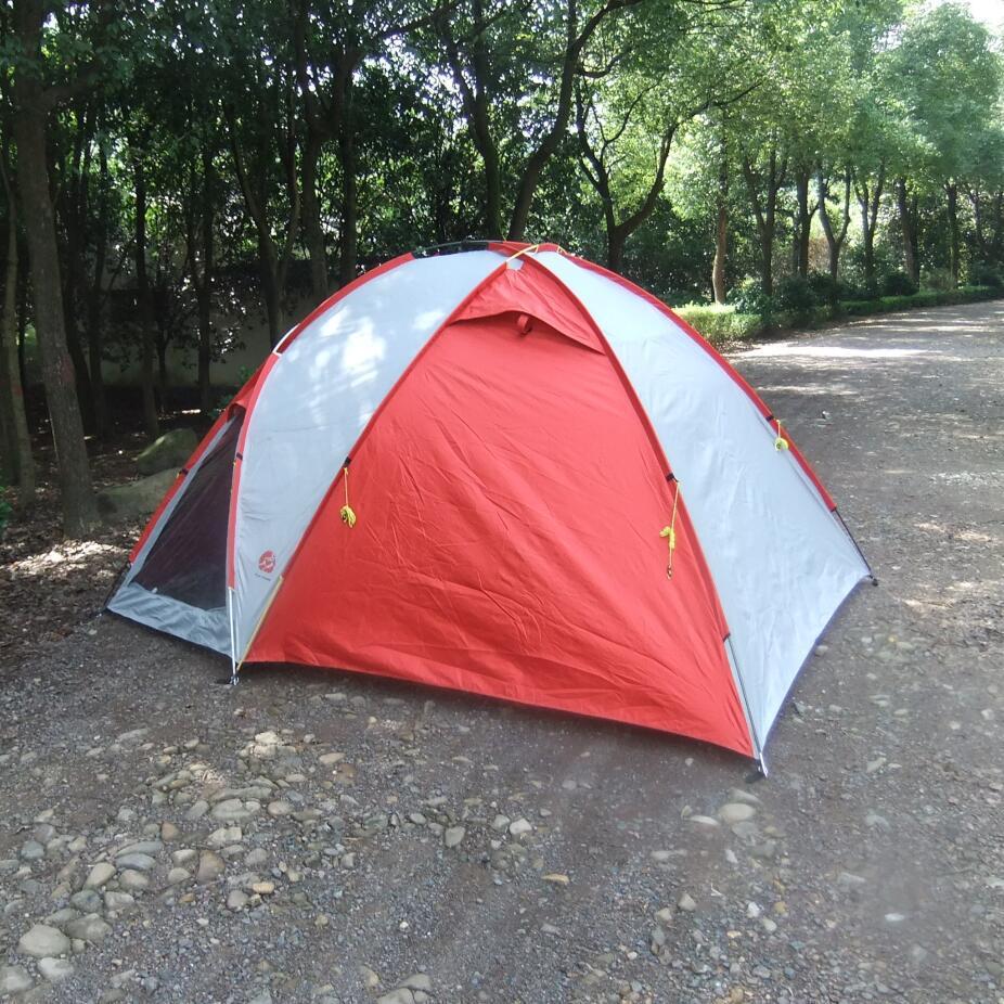 制作 双层搭建易 两居室 露营帐篷