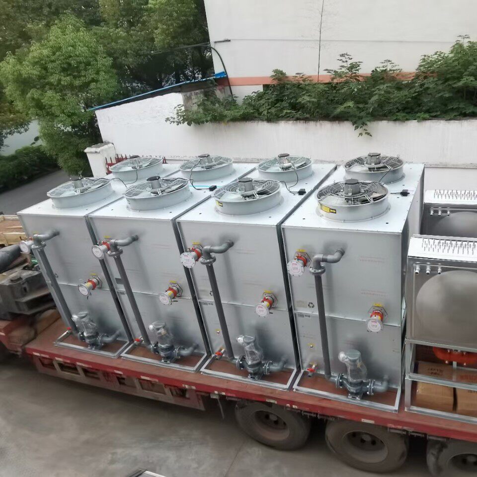 封闭式冷却塔低噪音方形工业闭式冷却塔蒸发冷不锈钢全封闭冷水塔