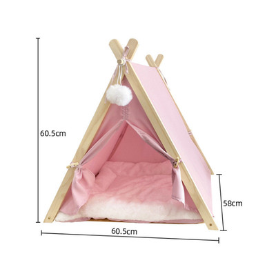 猫窝猫帐篷四季可拆洗通用宠物狗窝帐篷款网红窝冬季保暖厂家