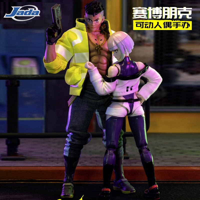 现货Jada手办赛博浪客大卫17CM关