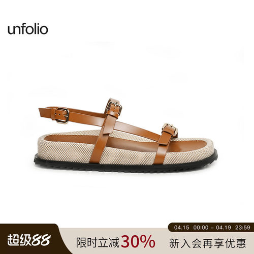 unfolio勃肯凉鞋沙滩鞋