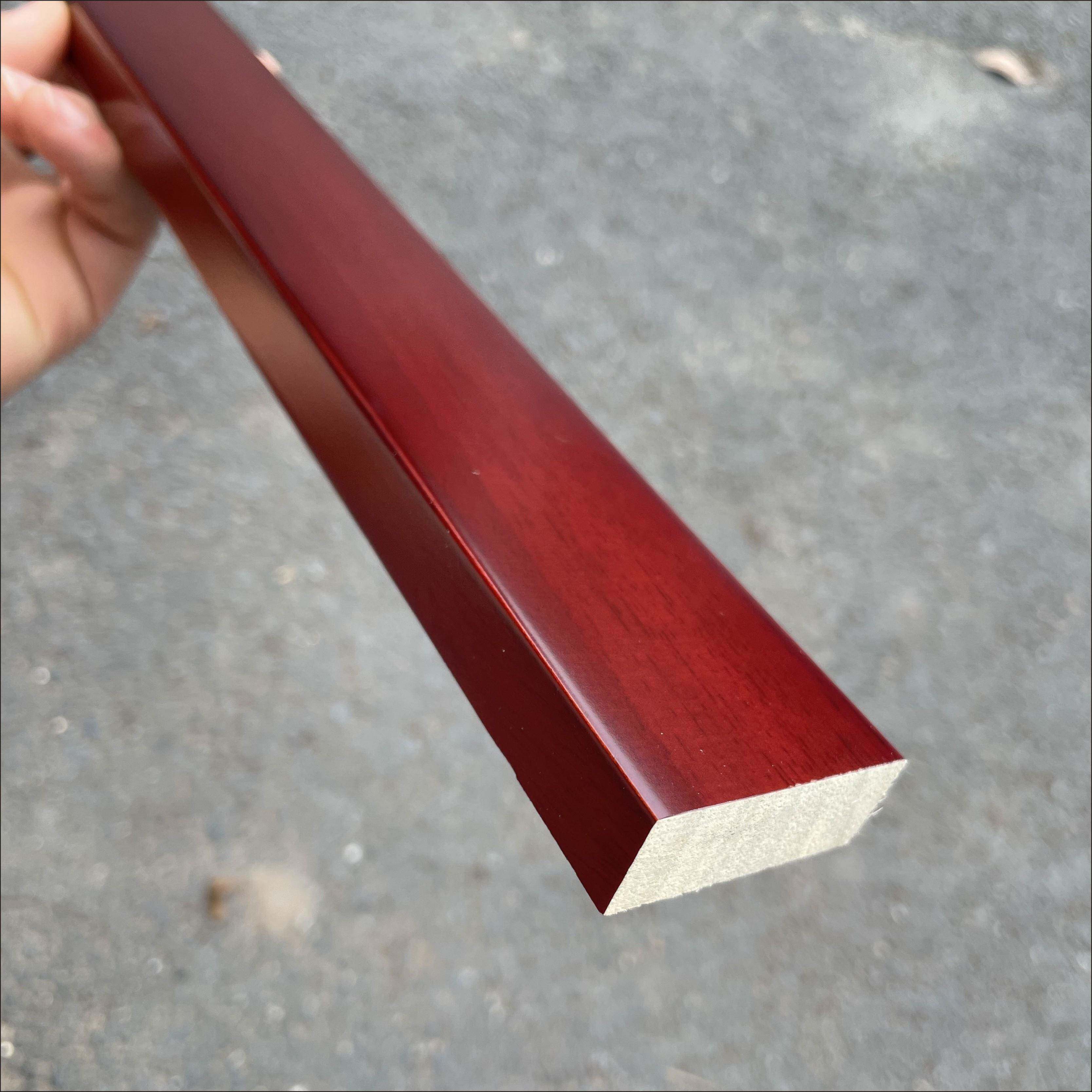 新中式吊顶装饰木线条阴角线l线实木角花客厅背景墙烤漆实木线条