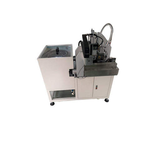 水晶头自动铆压机  电话头自动压接机  自动插壳压接机