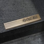 黄铜浮雕小心台阶地板贴安全标识小心地滑标识牌定制防水防滑台阶