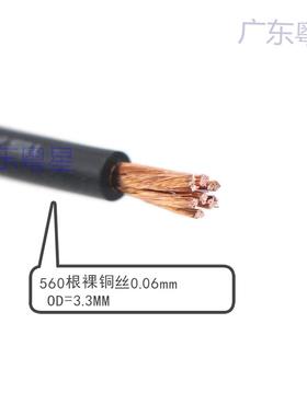 优质高温软硅胶电线裸铜15AWG1.5平方0.06mm无气味现货供应10米价
