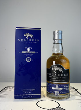 【国行】沃富奔 战船 单一麦芽苏格兰威士忌 Wolfburn 