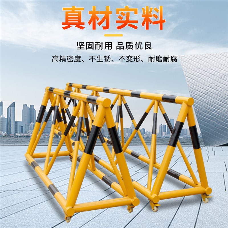 移动拒马路障隔离k栏带刺防冲撞护栏学校幼儿园门口加油站设施阻