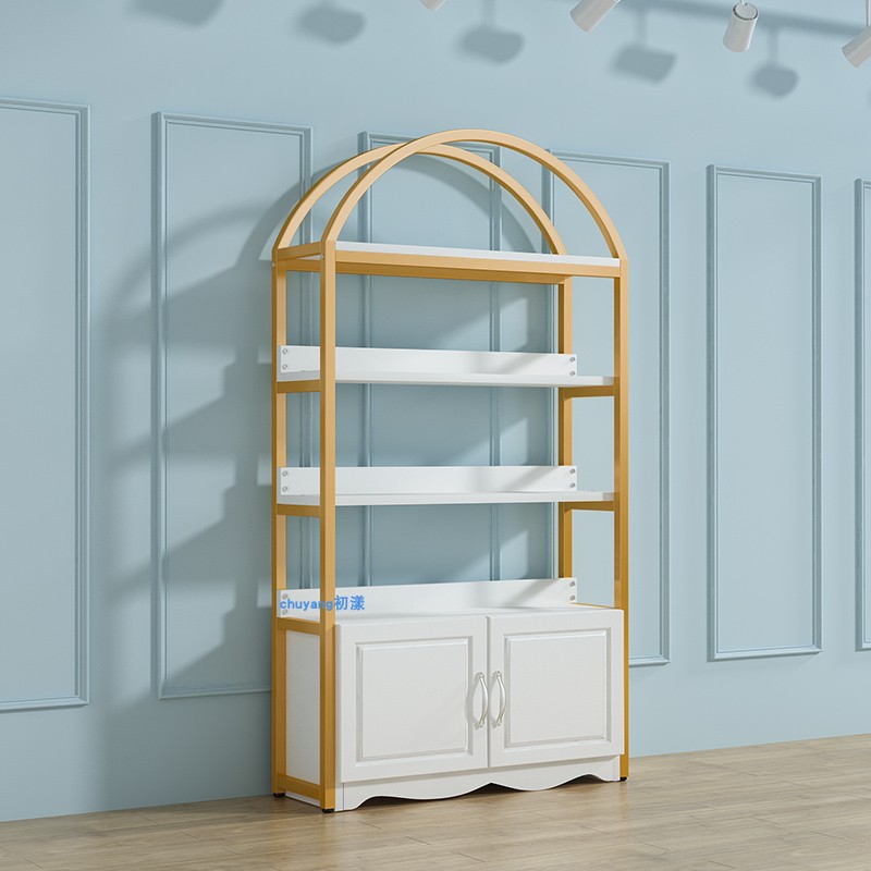 产品展示柜美甲柜子展示架货架y指甲油架子落地式美容院货柜多功